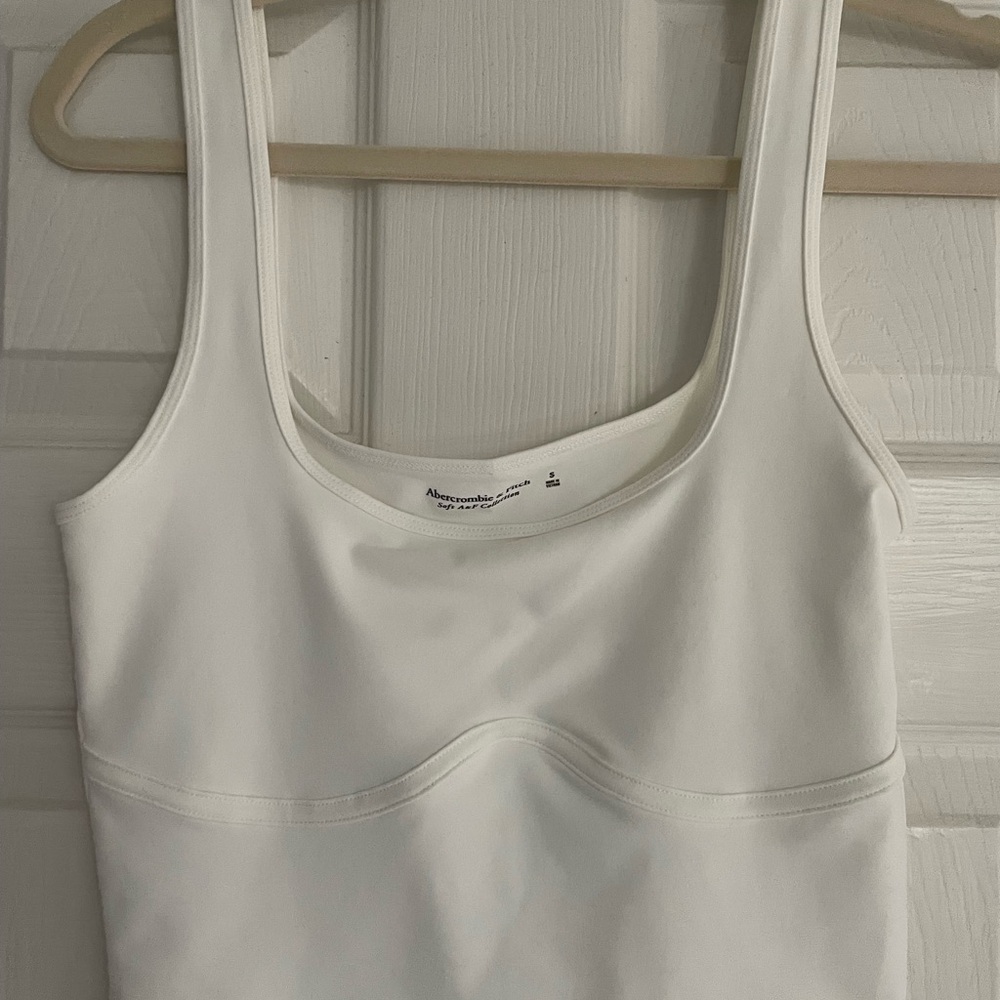 White Abercrombie Tank Top